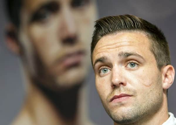 Josh Taylor is not daunted by the prospect of 20,000 screaming fight fans and a TV audience of millions