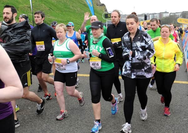 Runners taking part in last year's event. Picture: Lisa Ferguson