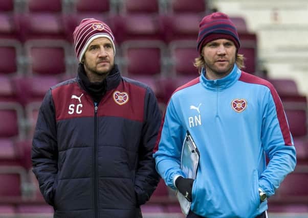 Stevie Crawford and Robbie Neilson have been rewarded for success