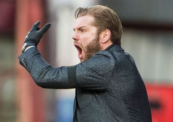 Robbie Neilson has extended his Hearts contract until 2018. Pic: Ian Georgeson