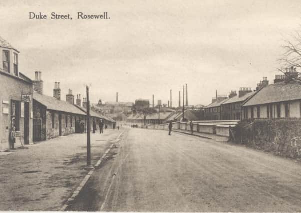 Duke Street, Rosewell (courtesy Midlothian Council Local Studies)