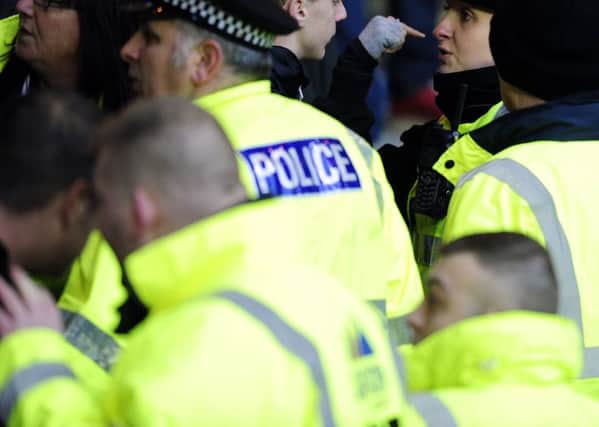 Police say offensive behaviour at football matches will not be tolerated. File picture: Michael Gillen