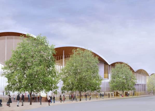 An artist's impression of the redevloped Meadowbank from London Road. Picture: contributed