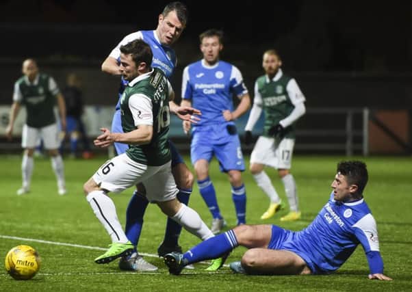 Lewis Stevenson insists Hibs did enough to get a win against Queen of the South on Tuesday night