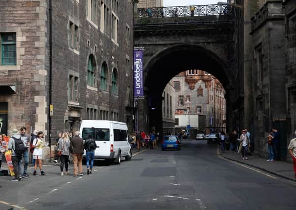 The attack happened on Cowgate. File picture: Scott Louden