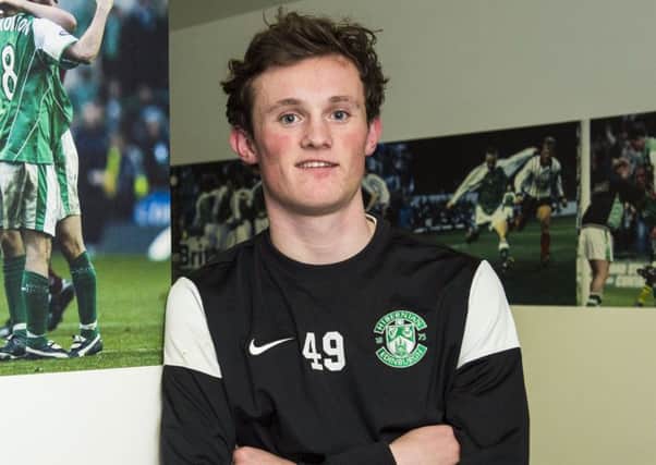 Hibernian's Liam Henderson has league and cup medals from Norway. Picture: Alan Harvey/SNS