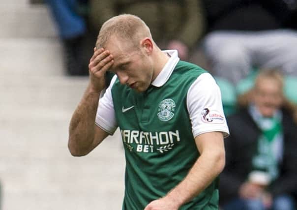 Dylan McGeouch was substituted after just 24 minutes of yesterdays cup tie