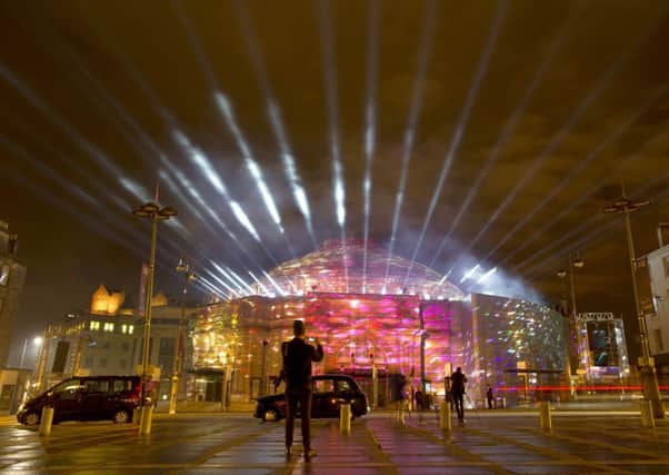 The Harmonium Project lights up the The Usher Hall during last year's Edinburgh International Festival. Picture: Ian Rutherford