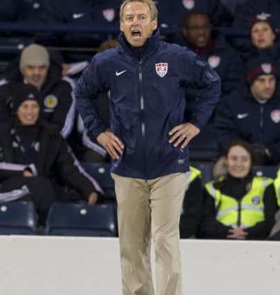 USA head coach Jurgen Klinsmann