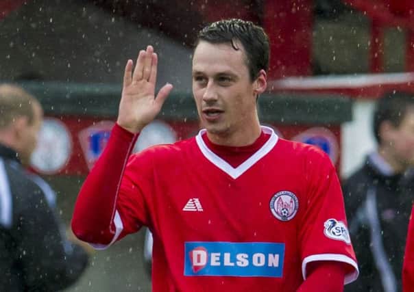 Jonathan Brown is desperate for silverware with Bonnyrigg Rose. Pic: SNS