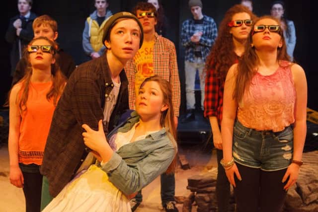 The Lyceum Youth Theatre's production of Eclipse at the Traverse is offering a touch tour and audio description for the blind for Disabled Access Open Day.  Picture: Toby Williams