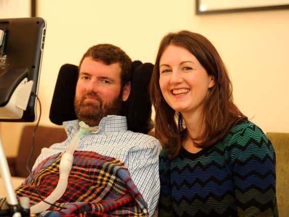 Euan MacDonald with sister Kiki. Picture: contributed