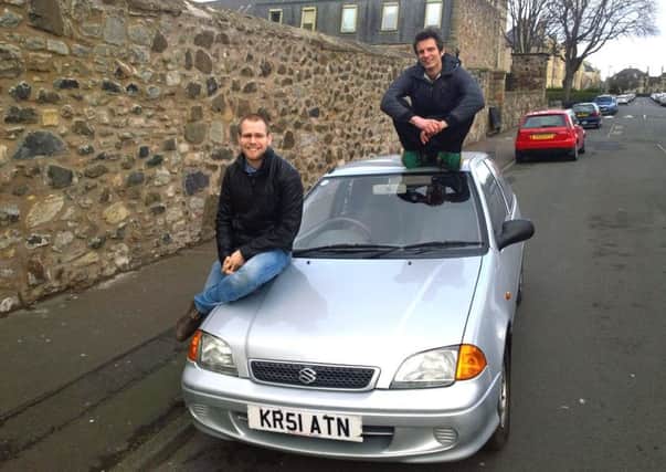 Domonkos Nemeth and Gab G. Ballok are preparing for the Mongol Rally. Picture: contributed