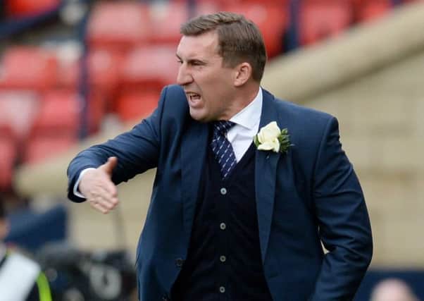 Alan Stubbs wants to give the Hibs fans something to cheer about