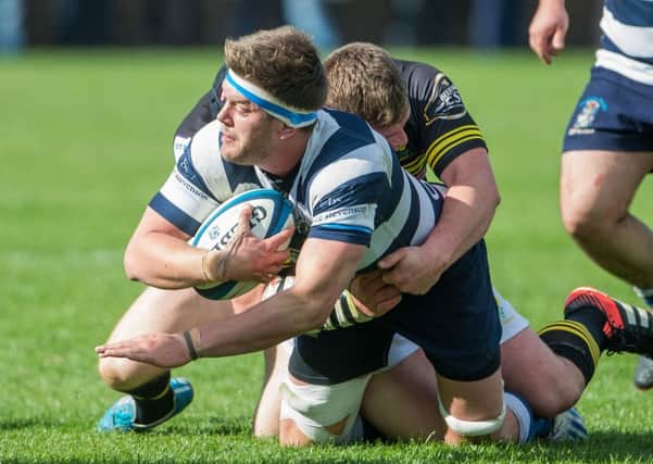 Heriot's Jack Turley will line up in the back row