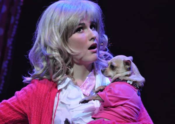 Real-life student Lydia Carrington stars in Legally Blonde at the King's Theatre, Edinburgh