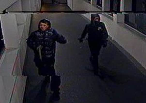 Police wish to speak to two men over an assault at Edinburgh Park Station. Picture: BTP