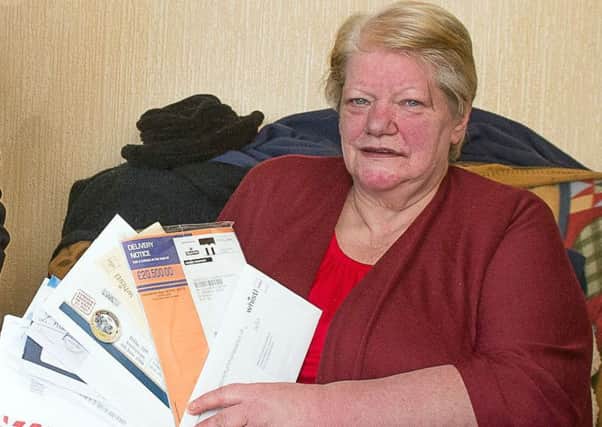 Mail marshall Lynda Simpson is waging war on fraudsters. Picture: Wullie Marr/Deadline