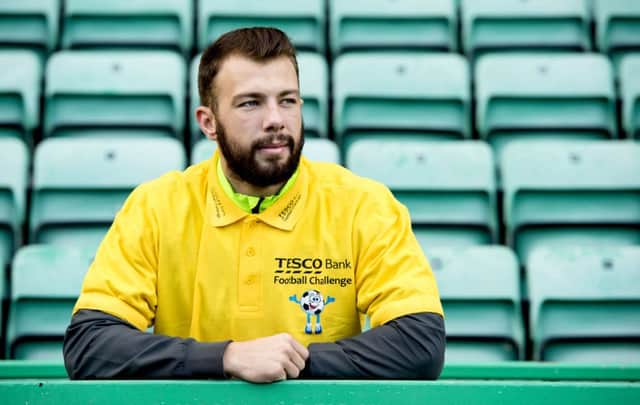 Hibs defender Jordon Forster is on loan at Plymouth until the end of the season. Pic: SNS
