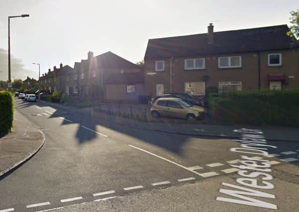 The fire broke out on Wester Drylaw Drive. Picture: Google