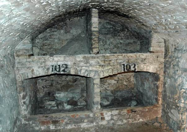 A storage area in the South St Bridge vaults. Picture: Kjetil BjÃ¸rnsrud (cc-by 2.5)