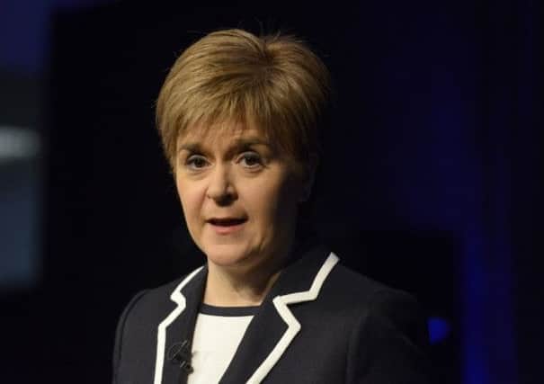 First Minister Nicola Sturgeon. Picture: Julie Bull