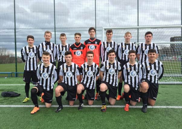 Leith Athletic 19s let a 1-0 lead slip and then fell behind to Tynecastle, but rescued a point when Harry Davis scored his second goal