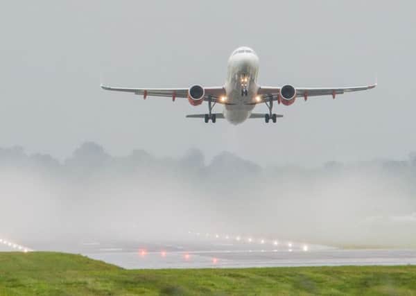 Flying high ... Edinburgh Airport supports more than 23,000 jobs across Scotland. File picture: Ian Georgeson