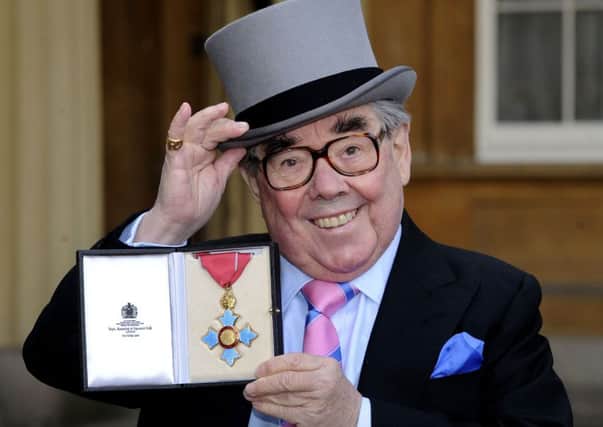 'Wonderfully witty' ... Ronnie Corbett. Picture: Rebecca Naden/AFP/Getty Images