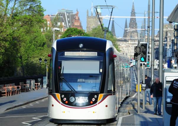 Driverless trams could become a common sight on the streets of the Capital. Picture: Ian Rutherford