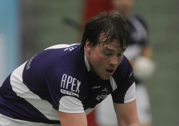 Edinburgh University player Stephen Dick