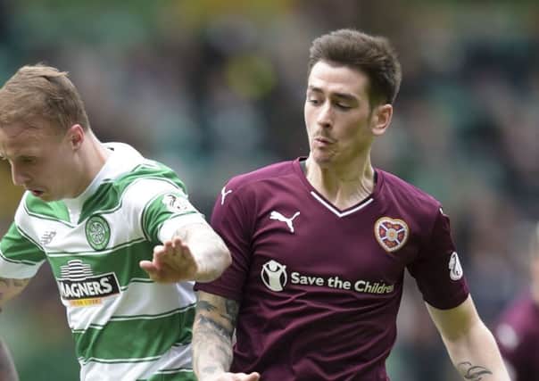 Jamie Walker suffered a dead leg against Celtic on Saturday