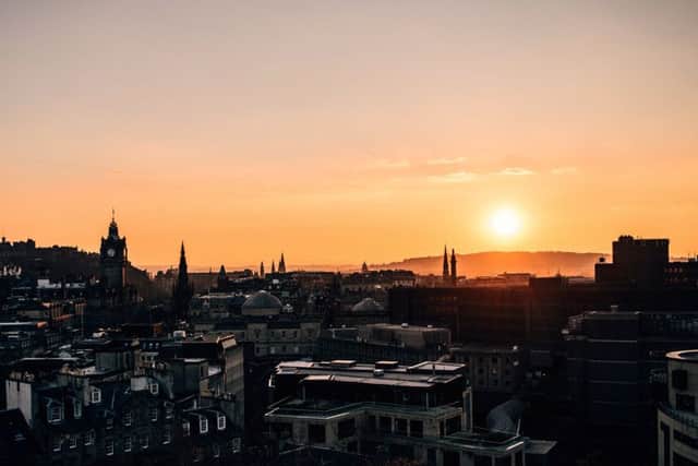 Richard Thomas sent us this stunning photo of the Edinburgh skyline.