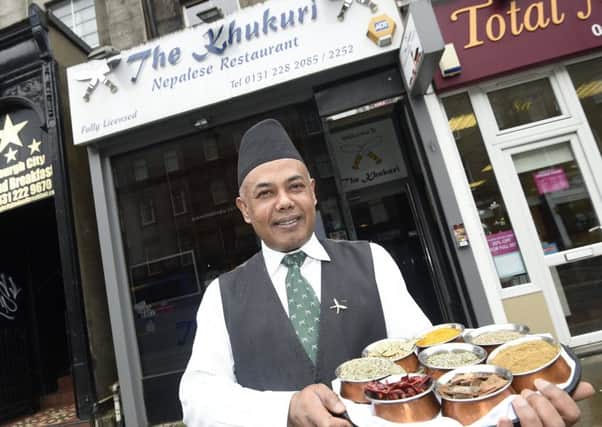 Bimal Giri, managing director of The Khukuri Nepalese restaurant on West Maitland Street. Picture: Greg Macvean