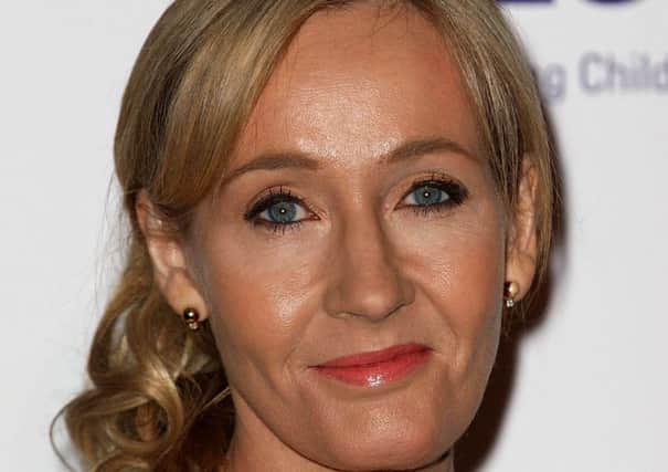 The chair was given to JK Rowling in 1995. File picture: Danny E Martindale/Getty Images