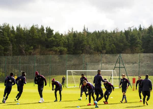 Hearts' players are due to return to training. Pic: SNS