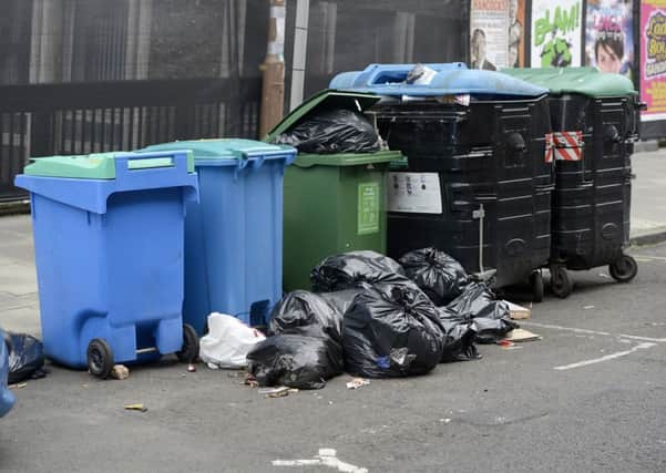 Council concedes there is room for improvement on refuse collection. File picture: Julie Bull