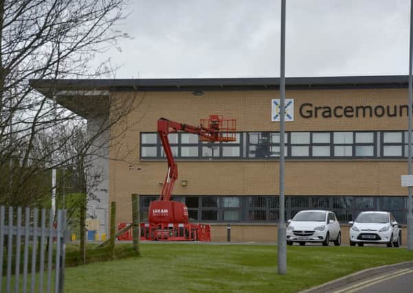 Gracemount High is one of the 17 Edinburgh schools closed over safety fears. Picture: Julie Bull