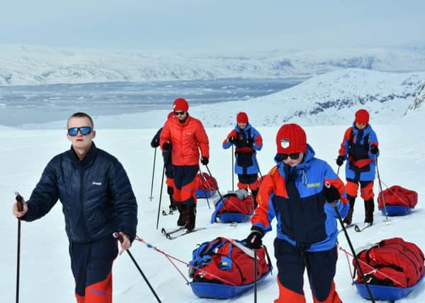 Polar Academy pupils in Greenland. Picture: supplied