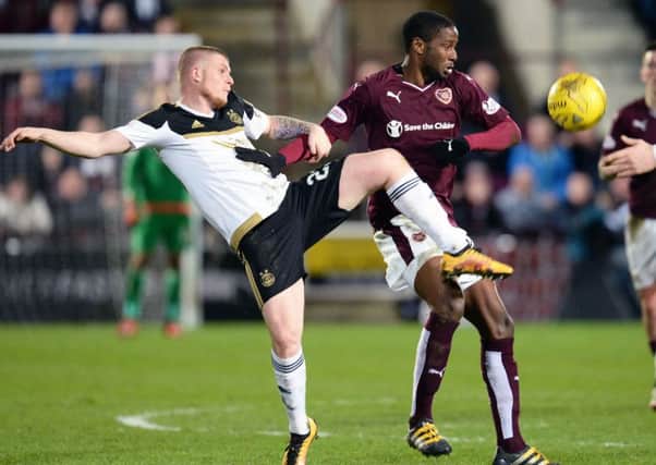 Hearts and Aberdeen are battling for second spot. Pic: SNS