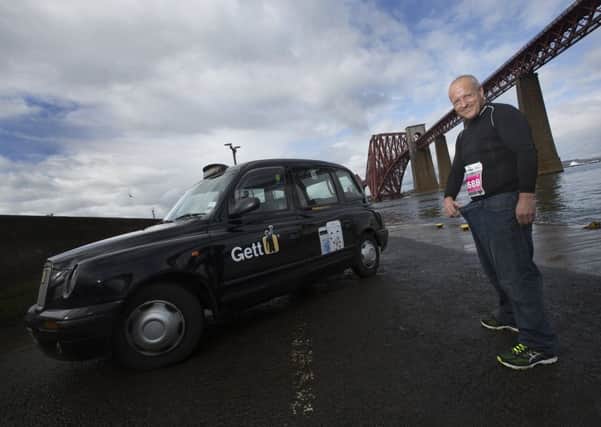 Edinburgh taxi driver Stephen Maloney lost nine stone in nine months. Picture: supplied