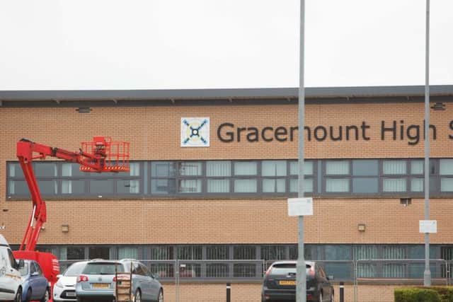 Gracemount High is among the schools being examined for structural faults. Picture: Toby Williams