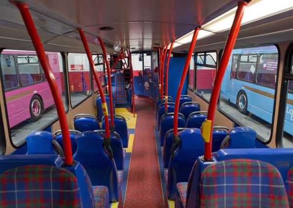 Hundreds of items are left behind on Lothian buses each year. Picture: Malcolm McCurrach