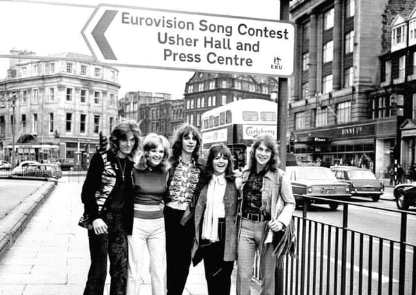 The New Seekers, representing the UK at  the Usher Hall in March 1972.