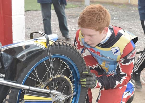 Monarchs young rider Dan Bewley is keen to make a telling contribution to the team. Pic: Ron MacNeill