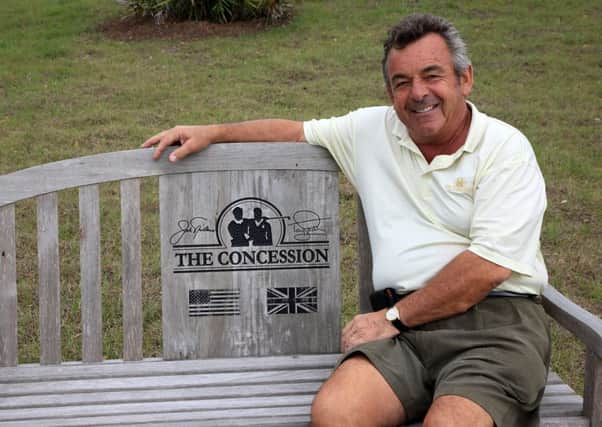 Tony Jacklin at The Concession Golf Club in Bradenton, Florida which he helped design with Jack Nicklaus. Picture: David Cannon/Getty Images