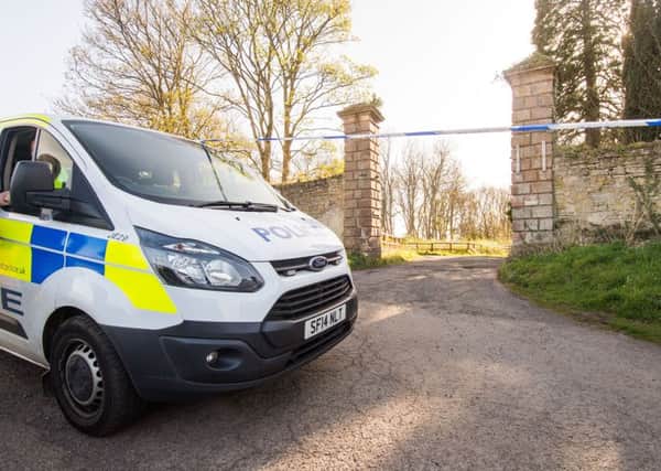 The body was found near Haddington Golf Club. Picture: Ian Georgeson