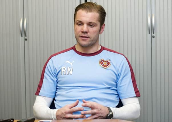 Robbie Neilson knows Hearts need Aberdeen to slip up to get second place. Pic: SNS