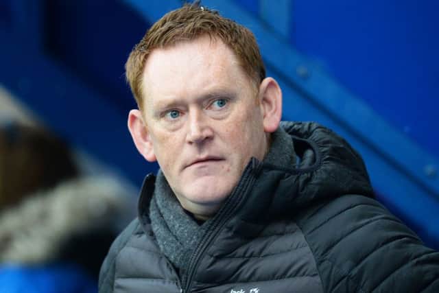 Manager David Hopkin will prepare Livingston for the upcoming relegation play-offs. Pic: SNS