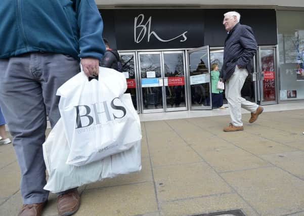The BHS shop in Princes street. Picture: Julie Bull